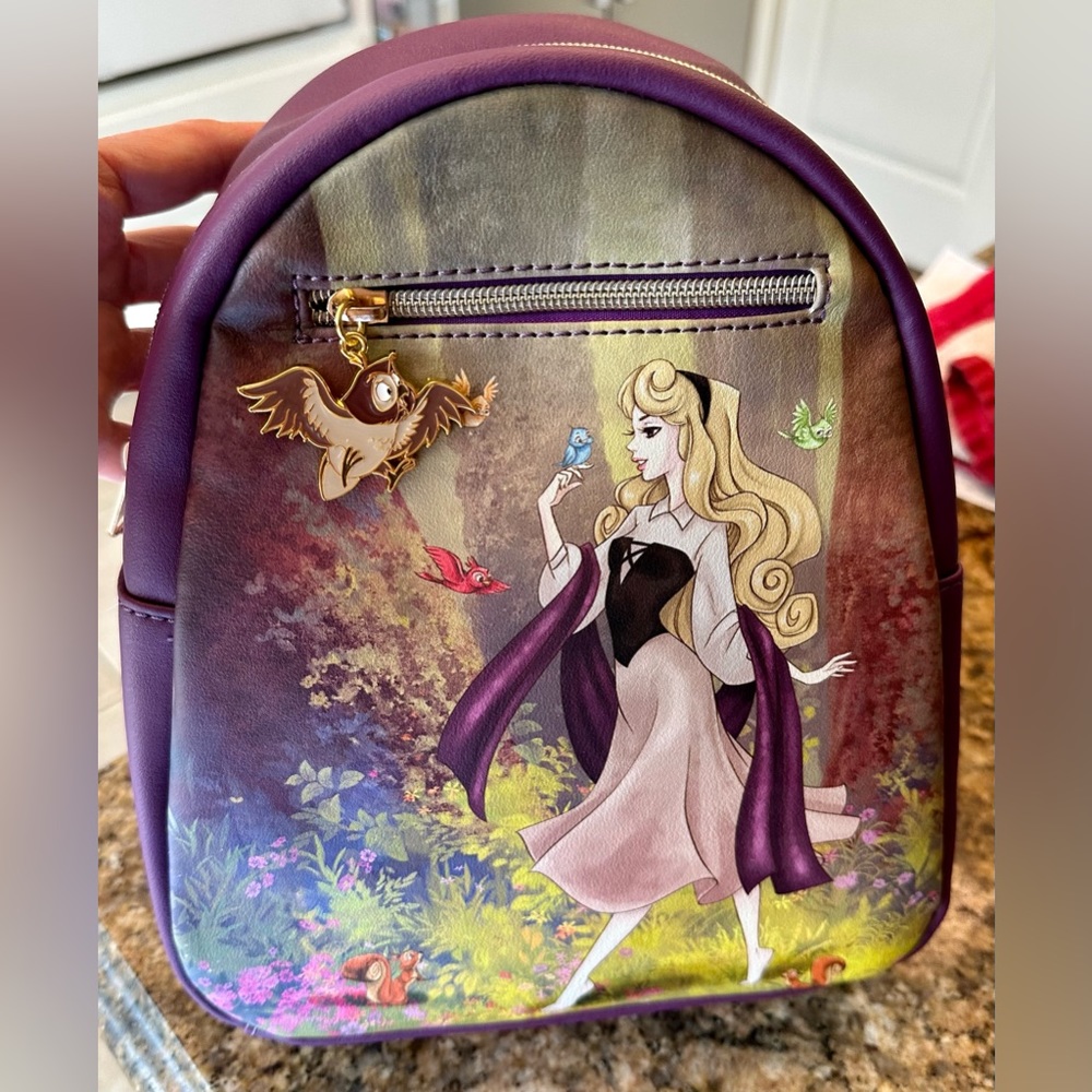 Loungefly, Aurora, Sleeping Beauty, backpack, new with tags